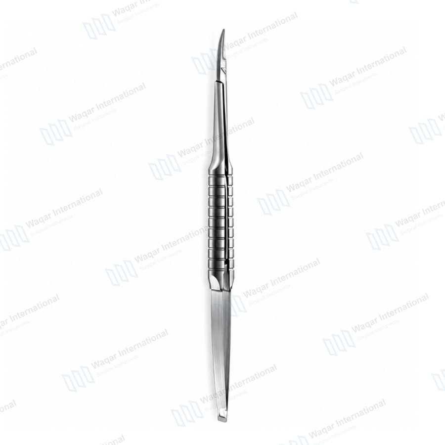 Stainless Steel Barraquer Needle Holder with Lock — eye instruments manufactured by Waqar International, Sialkot