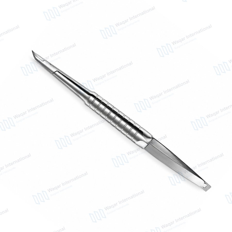 Troutman Needle Holder with Lock Stainless Steel Ophthalmic Microsurgical — eye instruments manufactured by Waqar International, Sialkot