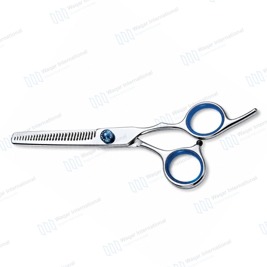 Barber Scissors Stainless Steel Sharp Blade Tip — beauty instruments manufactured by Waqar International, Sialkot
