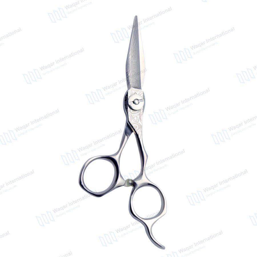 440 Stainless Steel Barber Scissors Hair Cutting Shears — beauty instruments manufactured by Waqar International, Sialkot