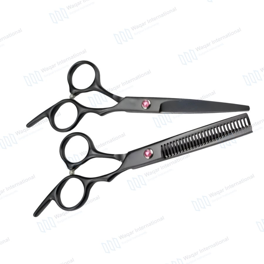 Barber Scissors Set Stainless Steel Hair Cutting — beauty instruments manufactured by Waqar International, Sialkot