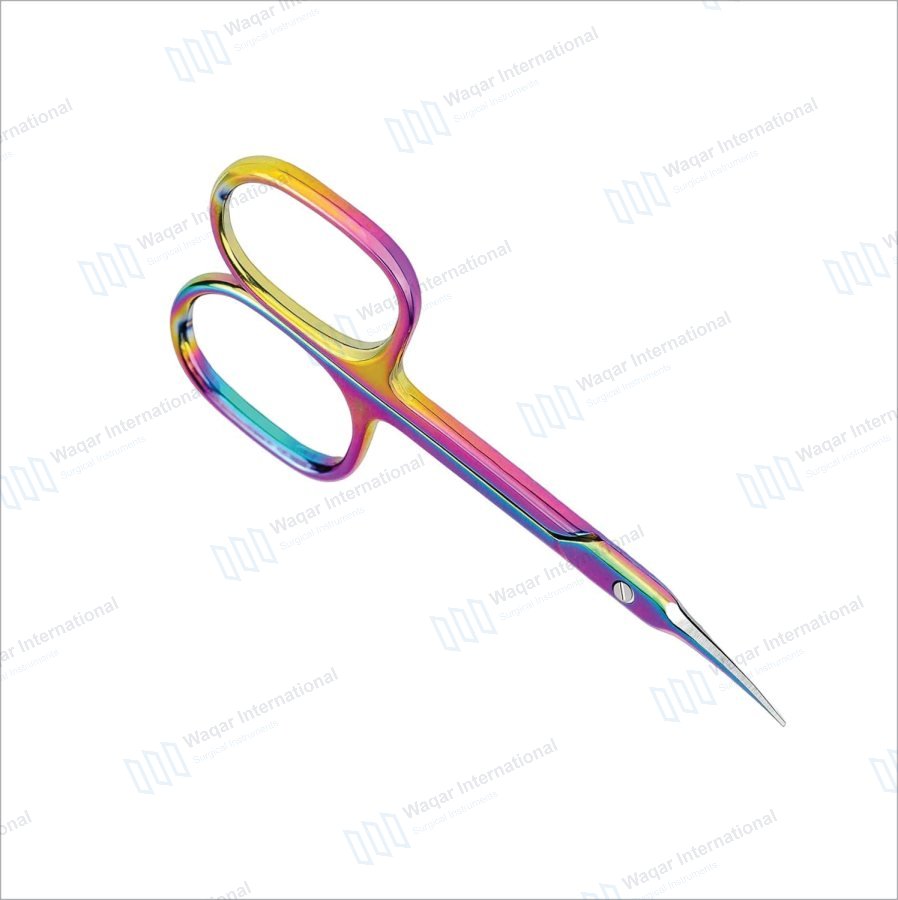 Nail Care Cuticle Scissors Stainless Steel Precision Manicure — beauty instruments manufactured by Waqar International, Sialkot