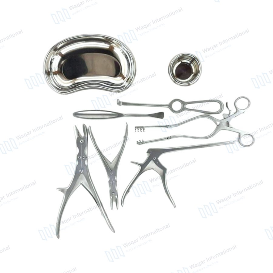 Stainless Steel Surgical Instrument Set for General Surgery — surgical instruments manufactured by Waqar International, Sialkot
