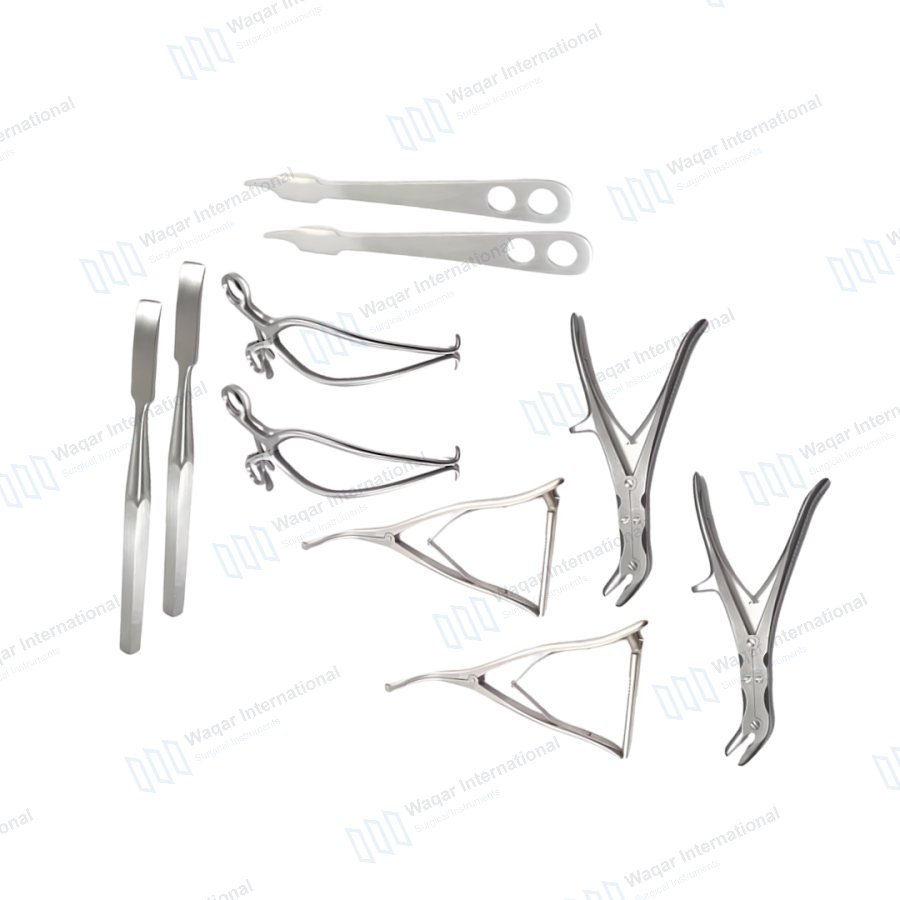 10PCS Orthopedic Surgery Set Bone Surgery Instruments — orthopedic instruments manufactured by Waqar International, Sialkot