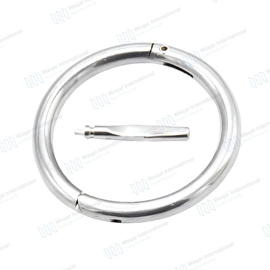 Stainless Steel Cow Bull Nose Ring Bovine Livestock Husbandry — surgical instruments manufactured by Waqar International, Sialkot