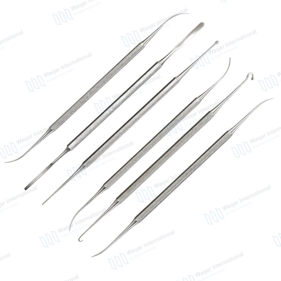 Veterinary Skin Hook Stainless Steel Pull Hook Blunt Pointed — veterinary instruments manufactured by Waqar International, Sialkot