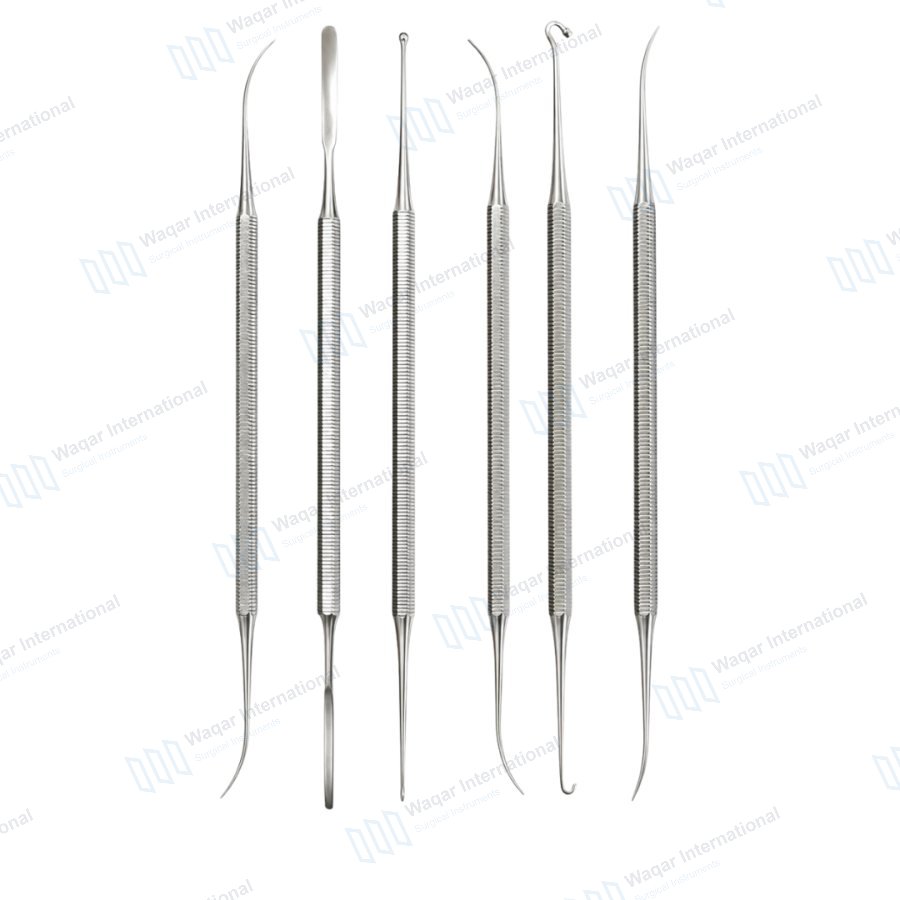 Veterinary Skin Hook Ball Tip Pull Hook — veterinary instruments manufactured by Waqar International, Sialkot