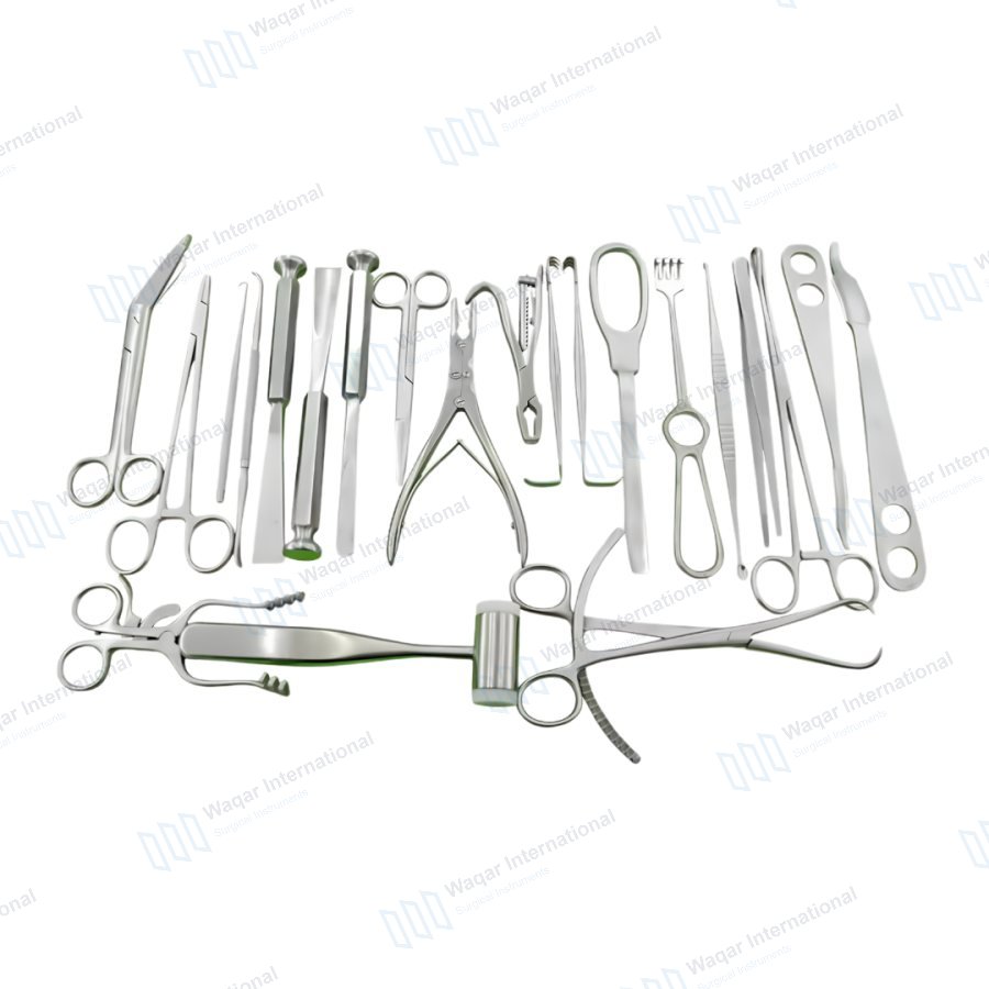 20PCS Orthopedic Surgery Set — orthopedic instruments manufactured by Waqar International, Sialkot