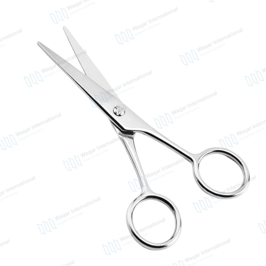 Stainless Steel Beard Scissors Mustache Beard Trimmer — surgical instruments manufactured by Waqar International, Sialkot