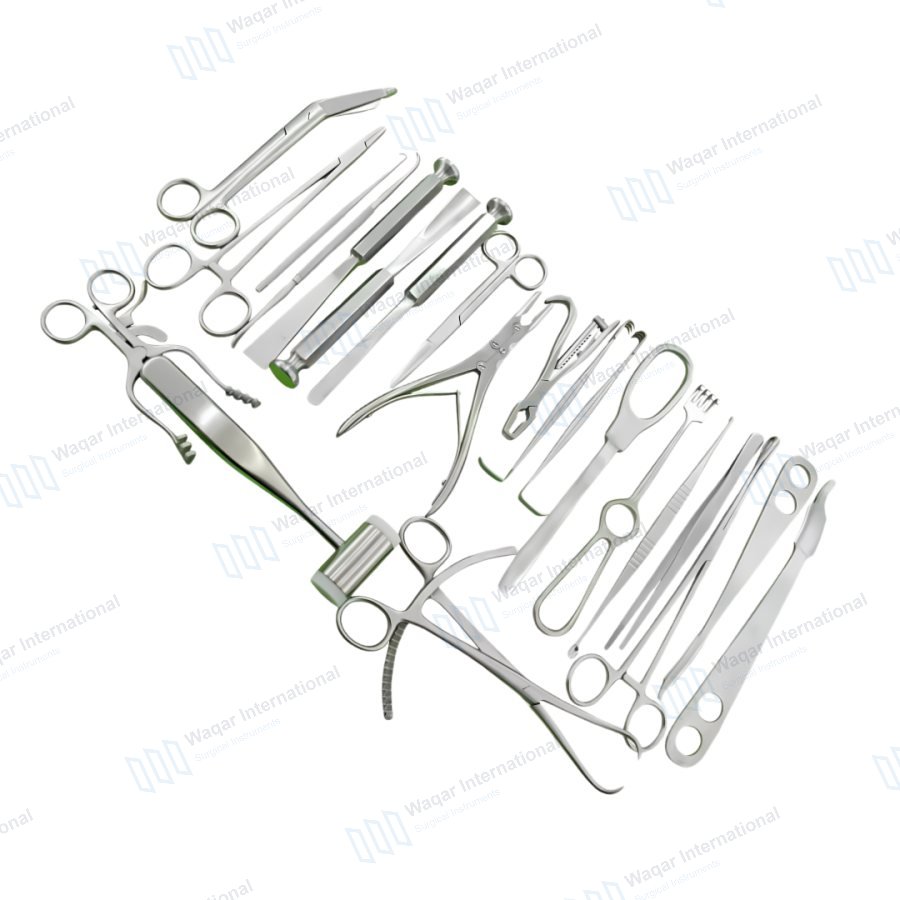 20PCS Orthopedic Surgery Set Bone Surgery Instruments — orthopedic instruments manufactured by Waqar International, Sialkot