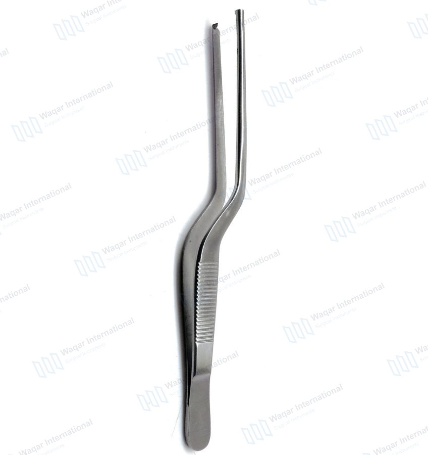 Bayonet Forceps Stainless Steel Dressing Surgical Instrument — surgical instruments manufactured by Waqar International, Sialkot