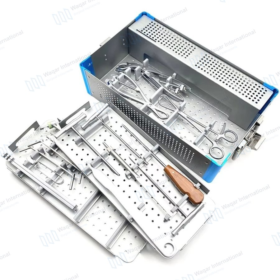Small Fragment Instrument Set Stainless Steel Orthopedic Trauma — orthopedic instruments manufactured by Waqar International, Sialkot