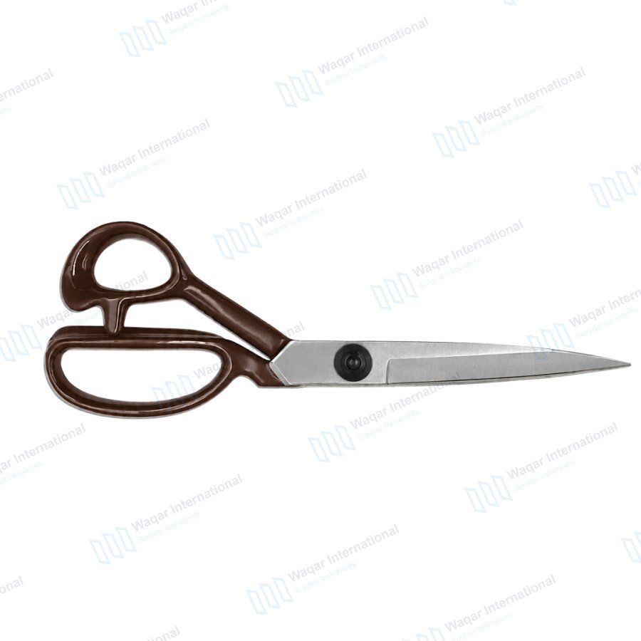 Tailor Embroidery Scissors Stainless Steel Blades Zinc Alloy — surgical instruments manufactured by Waqar International, Sialkot