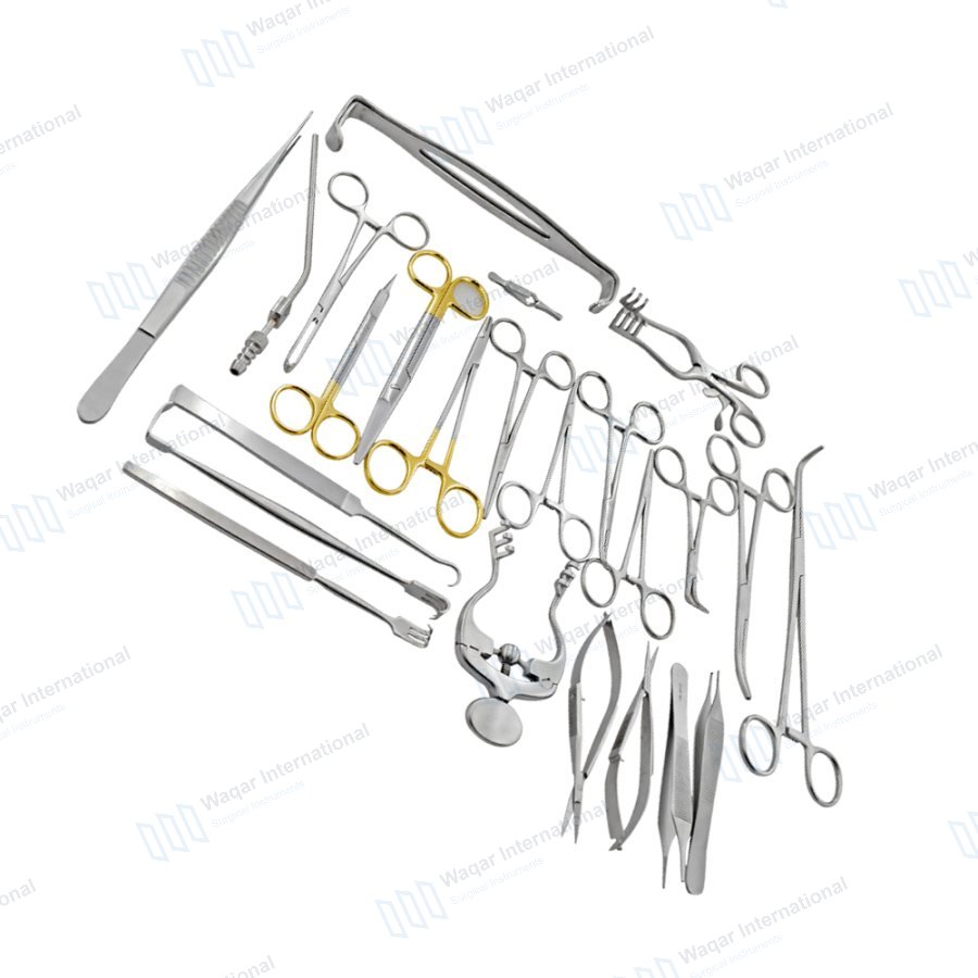 AV Fistula Retractor Instrument Set — surgical instruments manufactured by Waqar International, Sialkot