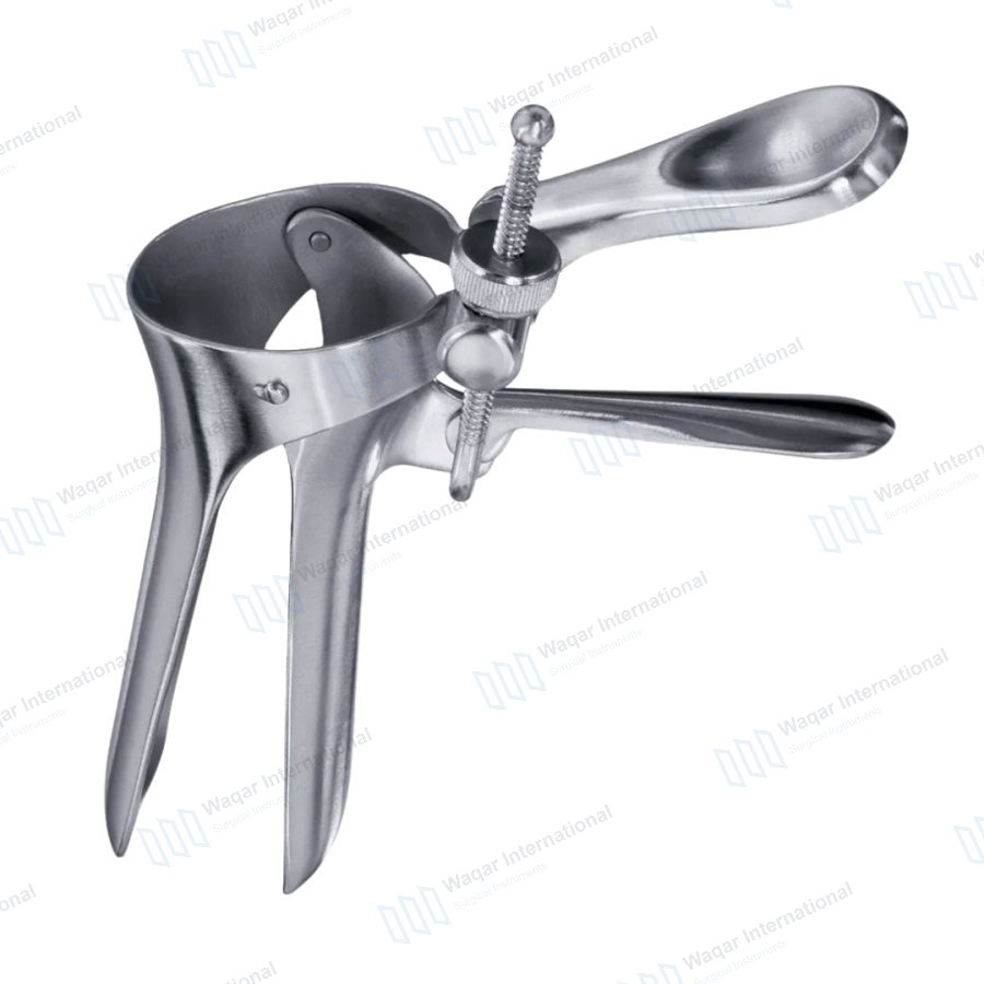 Stainless Steel Vaginal Speculum Set Blue Coated — surgical instruments manufactured by Waqar International, Sialkot