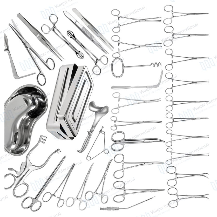 Stainless Steel Orthopedic Dissecting Surgical Scissor Instrument Set — orthopedic instruments manufactured by Waqar International, Sialkot