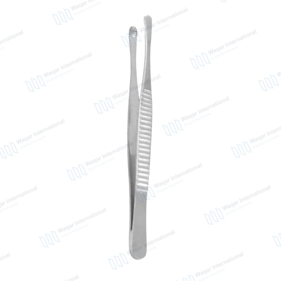 Toothed Dissecting Forceps Stainless Steel Surgical Tissue Forceps — dental instruments manufactured by Waqar International, Sialkot