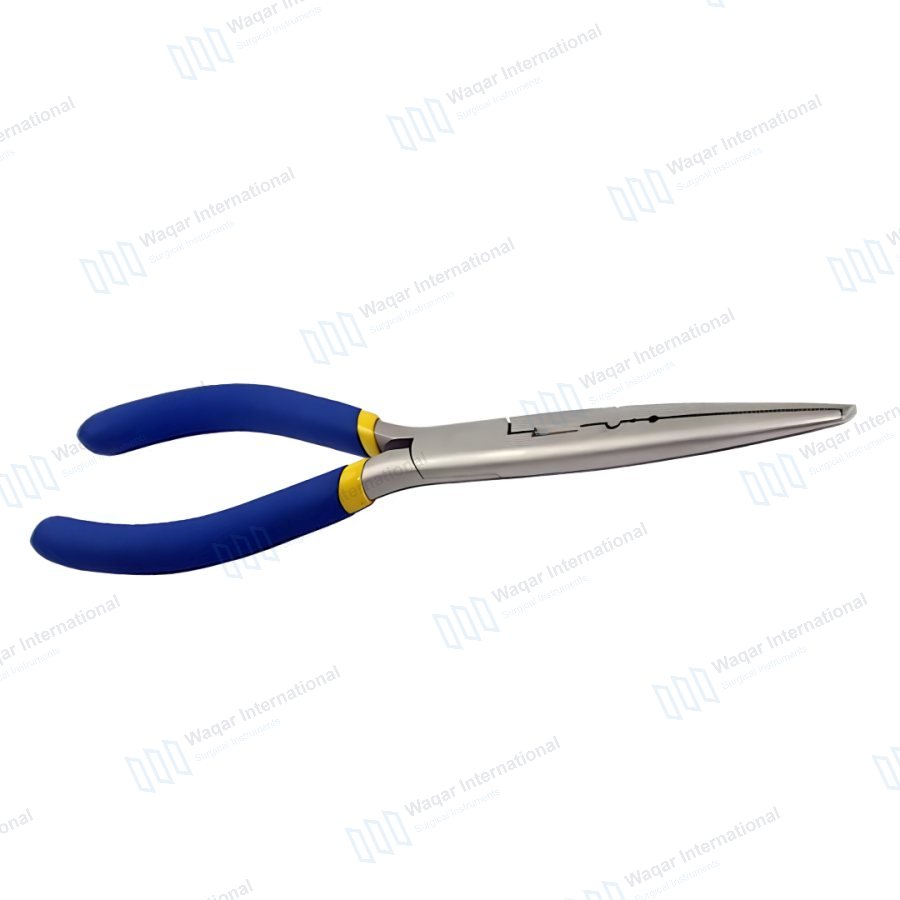 Stainless Steel Long Nose Fishing Hook Remover Pliers — fishing tools manufactured by Waqar International, Sialkot