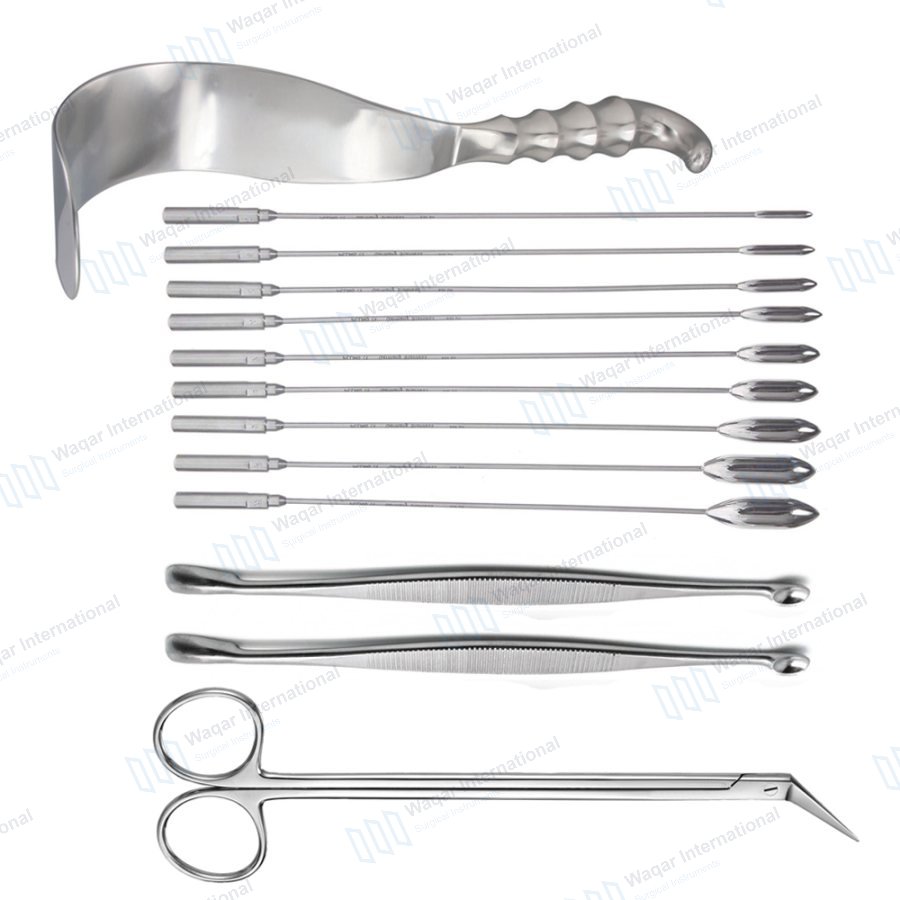 Urology Bladder Surgical Instrument Set Stainless Steel Surgical — surgical instruments manufactured by Waqar International, Sialkot