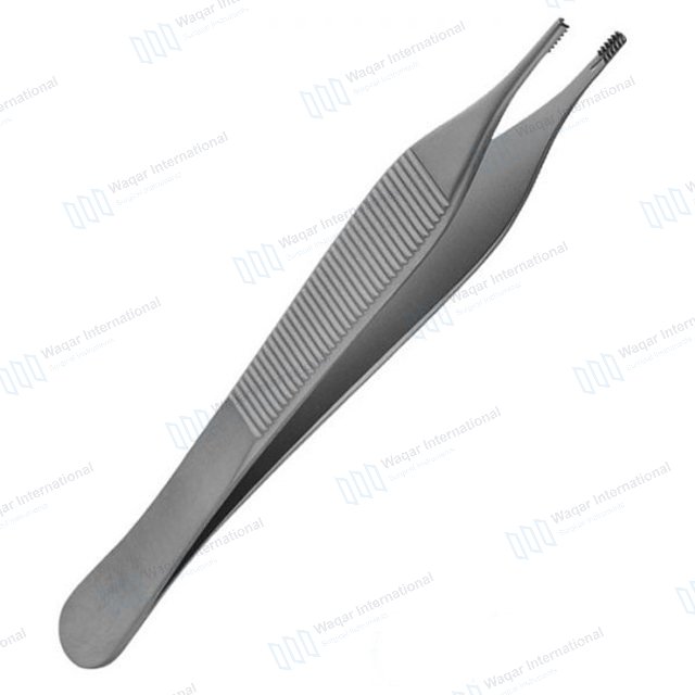 Non Toothed Dissecting Forceps Stainless Steel Surgical Dressing Tissue — dental instruments manufactured by Waqar International, Sialkot
