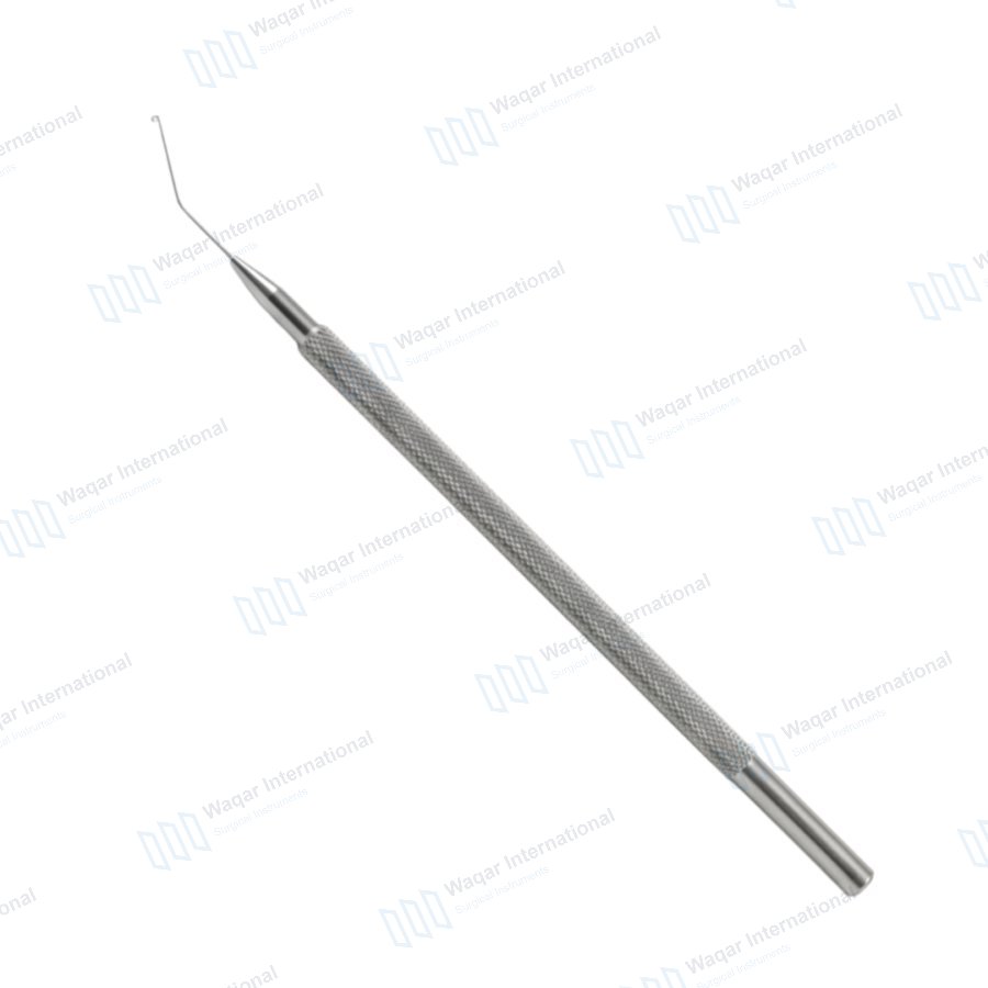 Stainless Steel Kuglen Angled Round-06 Lens Manipulator for Ophthalmic — eye instruments manufactured by Waqar International, Sialkot