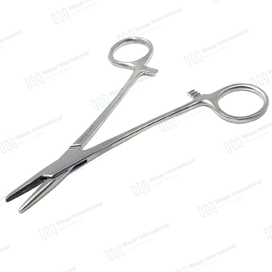 14cm TC Mayo Hegar Needle Holder — surgical instruments manufactured by Waqar International, Sialkot