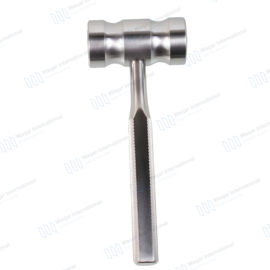 Heavy Duty Veterinary Bone Hammer Stainless Steel Orthopedic — veterinary instruments manufactured by Waqar International, Sialkot