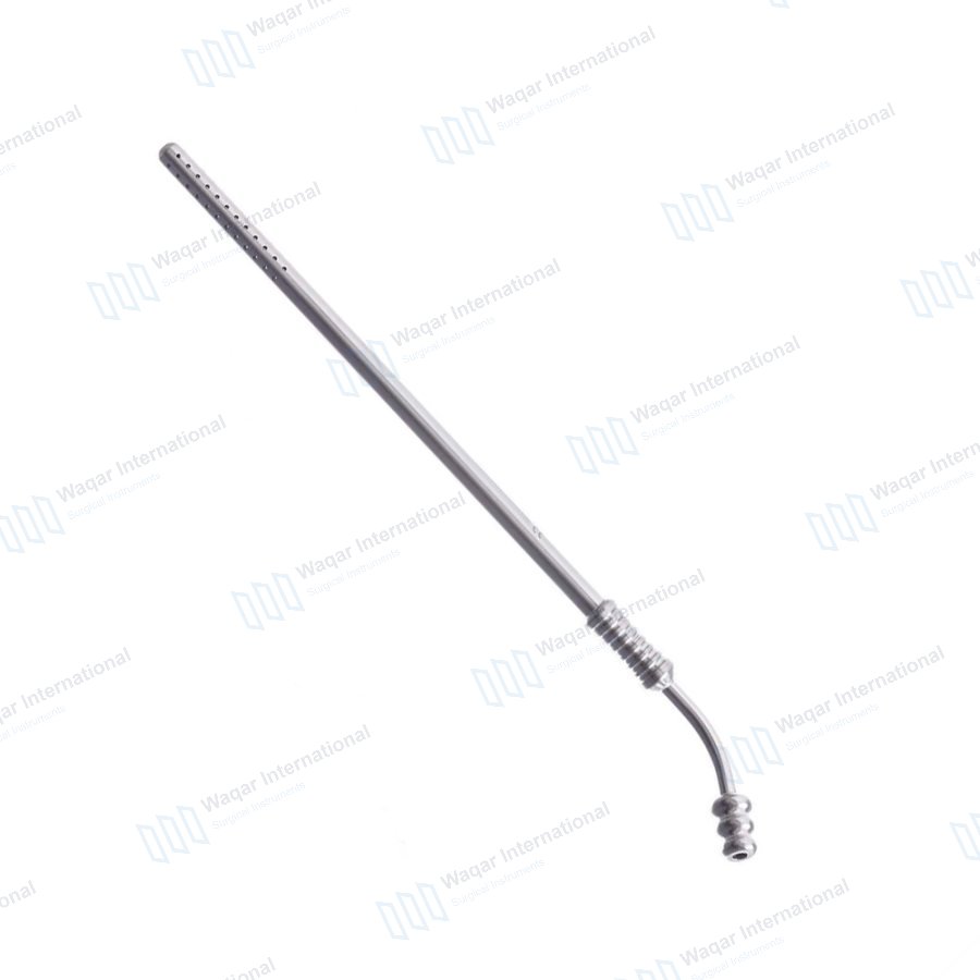 Reusable Stainless Steel Surgical Suction Tube Cannula — ent instruments manufactured by Waqar International, Sialkot