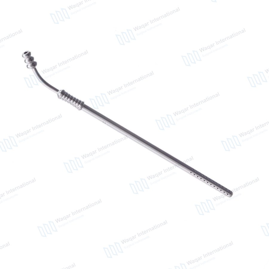 Stainless Steel Surgical Suction Tube Reusable Medical Suction — surgical instruments manufactured by Waqar International, Sialkot