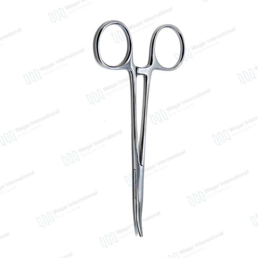 Artery Forceps Mosquito Hemostat Stainless Steel Surgical Clamp Curved — surgical instruments manufactured by Waqar International, Sialkot