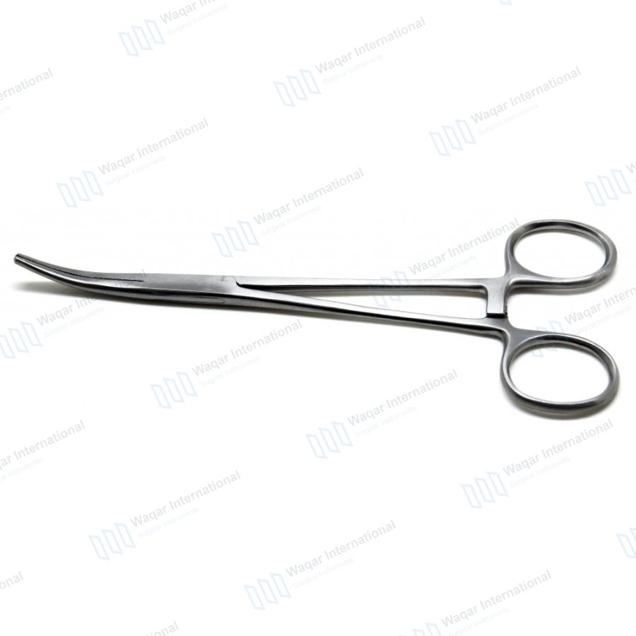 Stainless Steel Crile Hemostat Forceps Surgical Locking — surgical instruments manufactured by Waqar International, Sialkot
