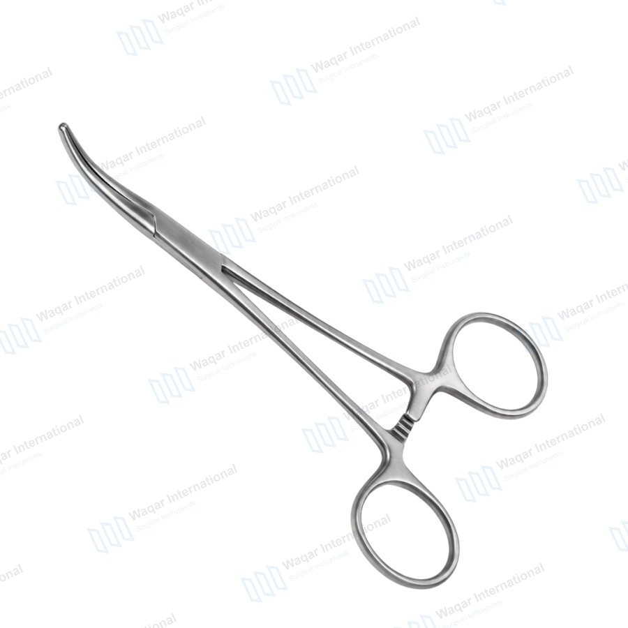 Kelly Curved Hemostatic Forceps Medical Stainless Steel Artery — surgical instruments manufactured by Waqar International, Sialkot