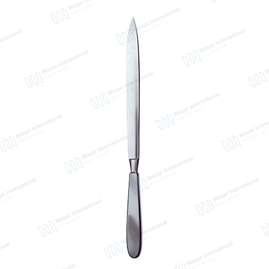 20cm Autopsy Knife Fixed Blade Stainless Steel Post Mortem — surgical instruments manufactured by Waqar International, Sialkot