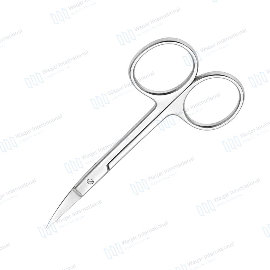 Surgical Stainless Steel Scissors 17cm Curved Mayo — surgical instruments manufactured by Waqar International, Sialkot