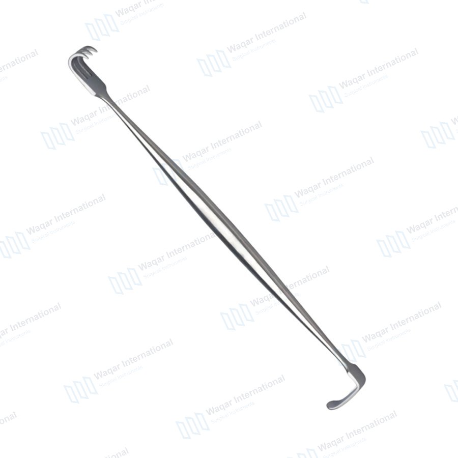 Stainless Steel Senn Miller Retractor Double — surgical instruments manufactured by Waqar International, Sialkot