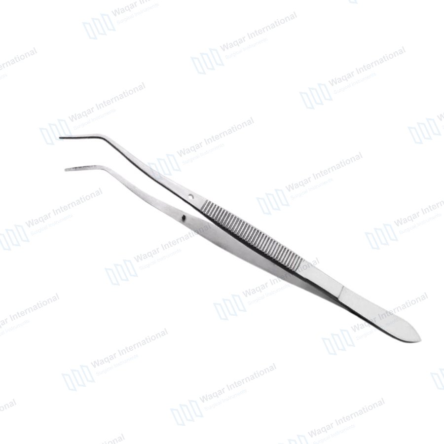 Dental Cotton Holding Tweezers Stainless Steel Clinical Instrument — dental instruments manufactured by Waqar International, Sialkot