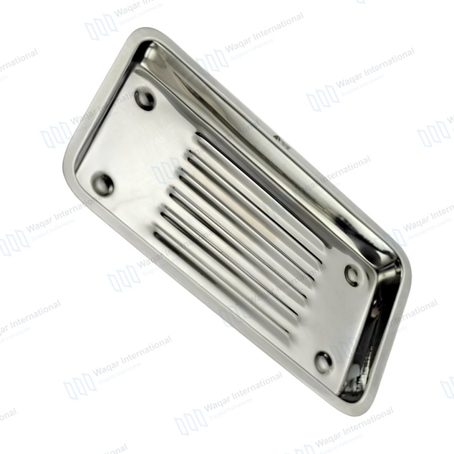 Stainless Steel Dental Hygiene Scaler Tray Reusable — dental instruments manufactured by Waqar International, Sialkot