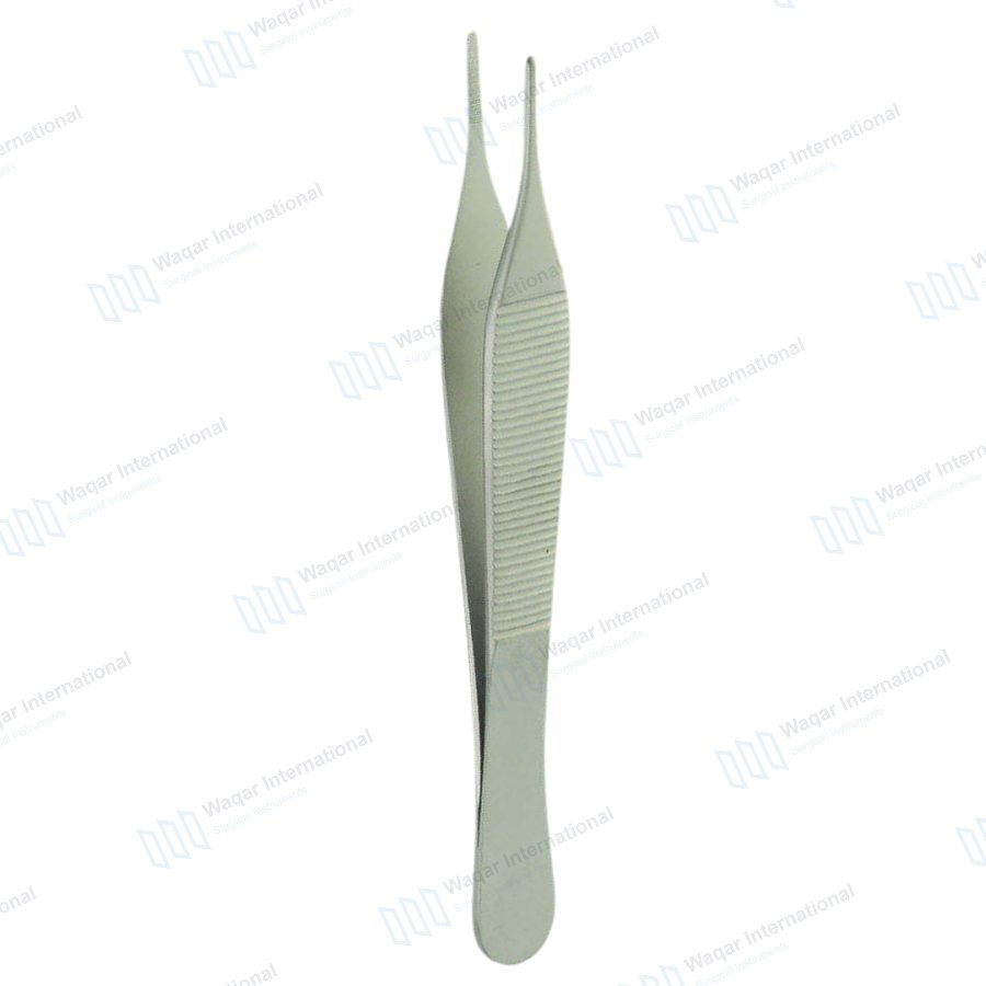 Stainless Steel Toothless Dissecting Forceps Precision Tissue Handling Instrument — dental instruments manufactured by Waqar International, Sialkot