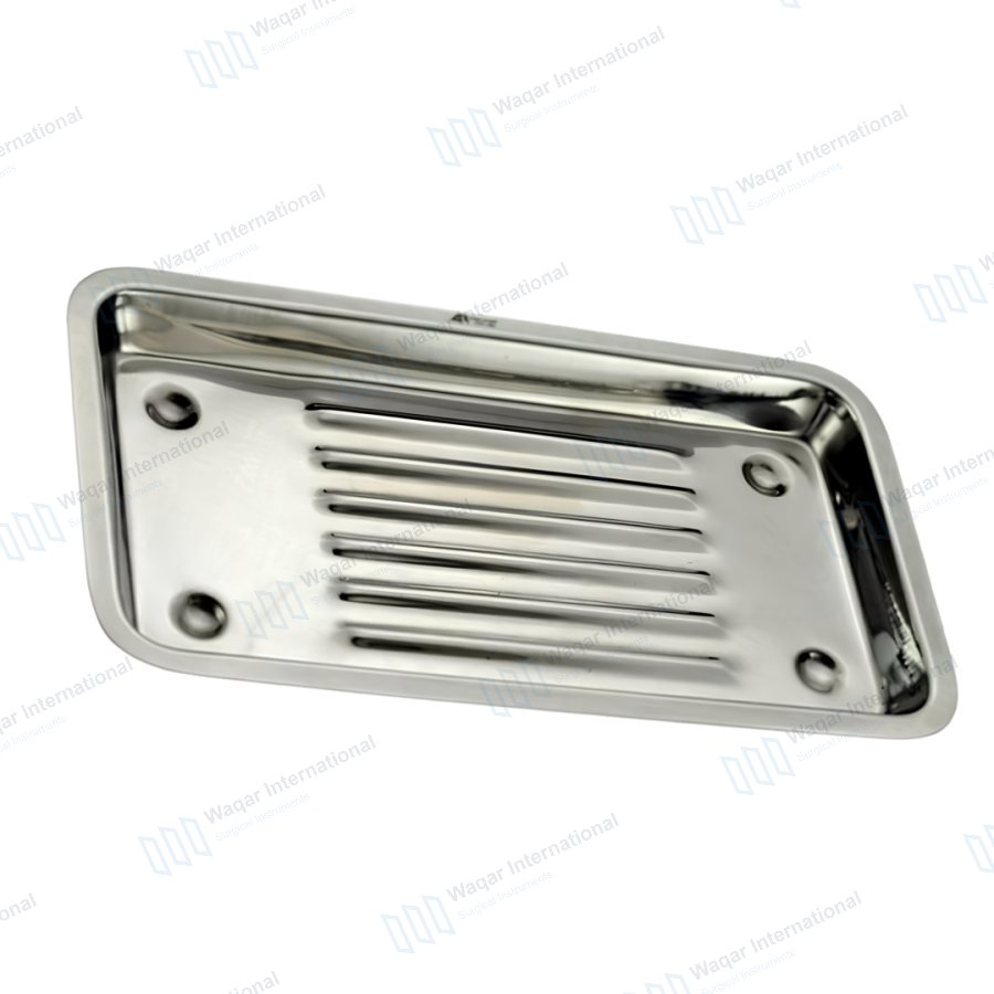 Dental Hygiene Instrument Tray Reusable Stainless Steel — dental instruments manufactured by Waqar International, Sialkot