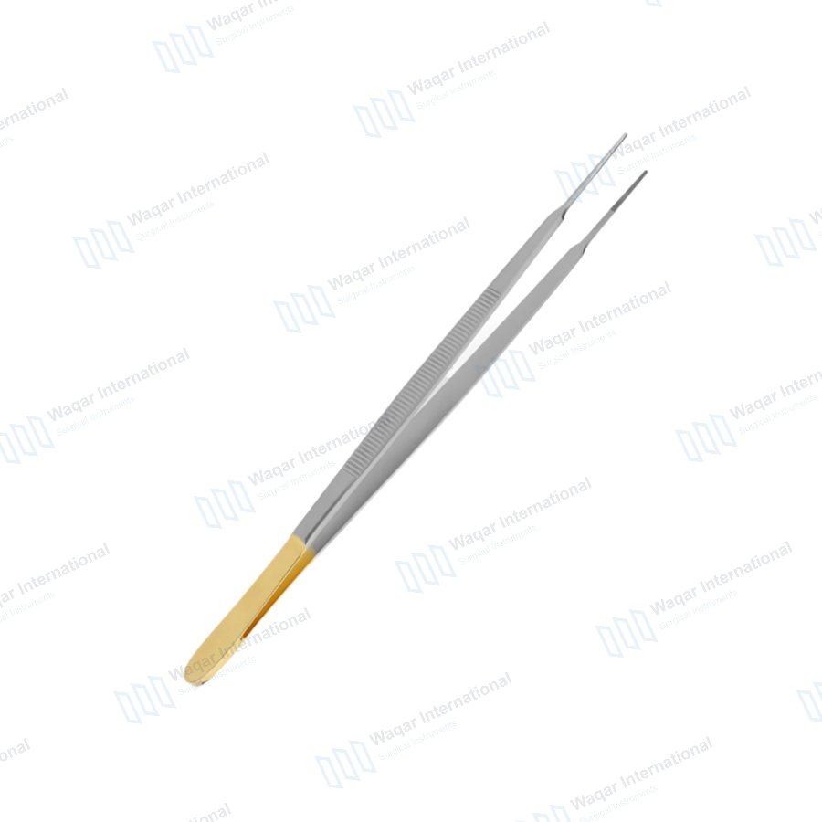 Surgical Tissue Forceps 17.5cm Stainless Steel 1x2 Teeth — dental instruments manufactured by Waqar International, Sialkot
