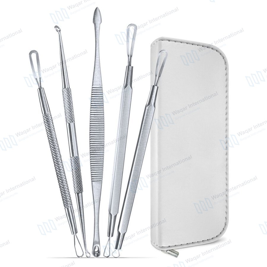 Stainless Steel Vacuum Extractor Kit Hot Compress — beauty instruments manufactured by Waqar International, Sialkot