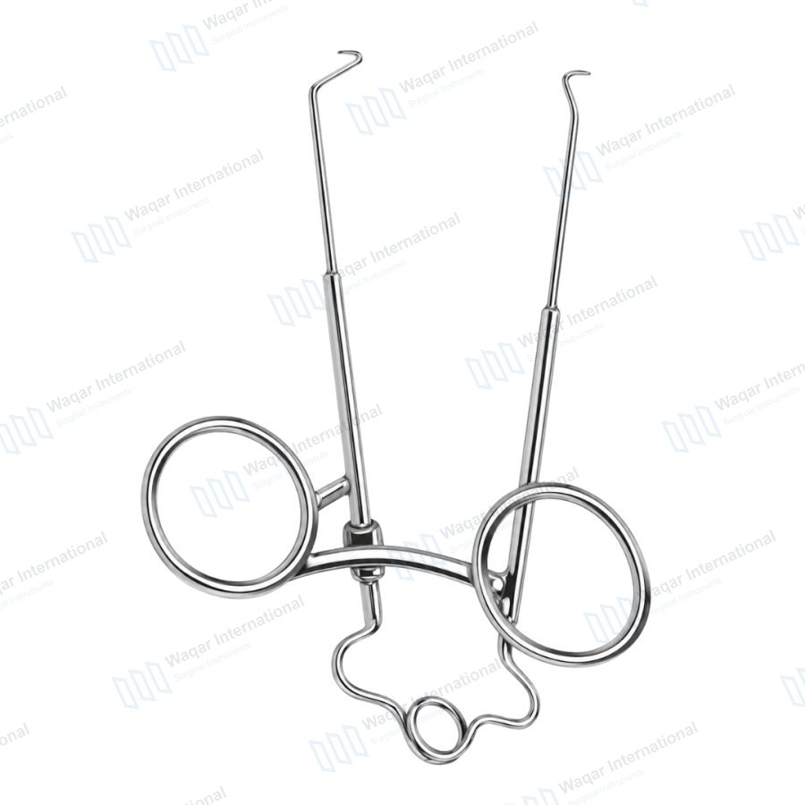 Spring Retractor Surgical Instrument for Precise Tissue Retraction Wound — surgical instruments manufactured by Waqar International, Sialkot