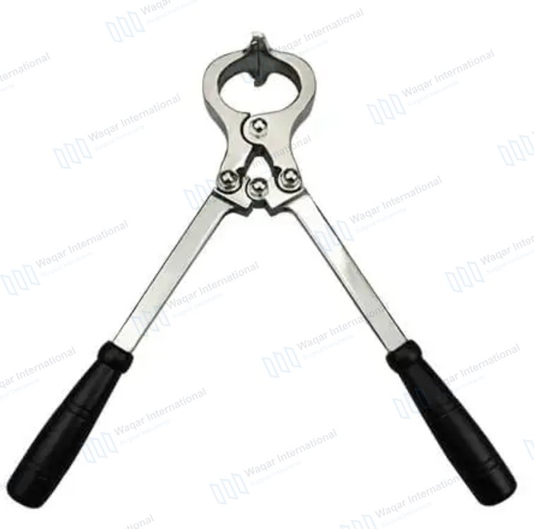 Reusable 304 Stainless Steel Bloodless Easy Operation Handheld — veterinary instruments manufactured by Waqar International, Sialkot