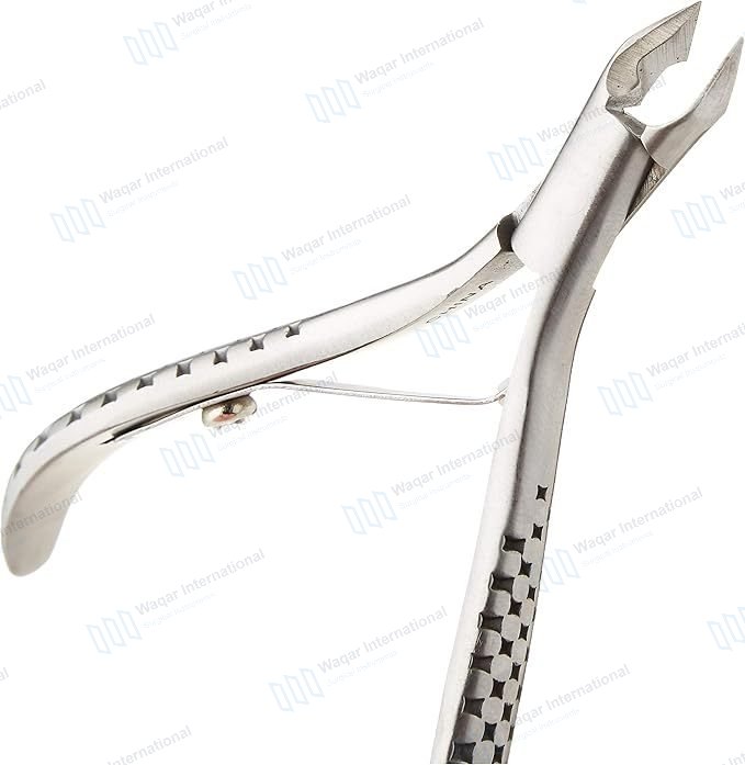 Stainless Steel Nail Nippers Cuticle Clippers Manicure Tools Finger — beauty instruments manufactured by Waqar International, Sialkot