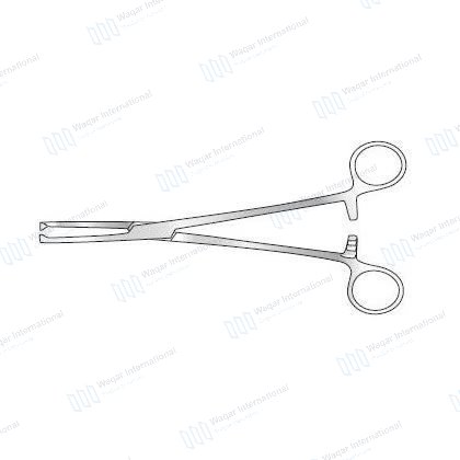 Hysterectomy Forceps Surgical Stainless Steel Medical — surgical instruments manufactured by Waqar International, Sialkot