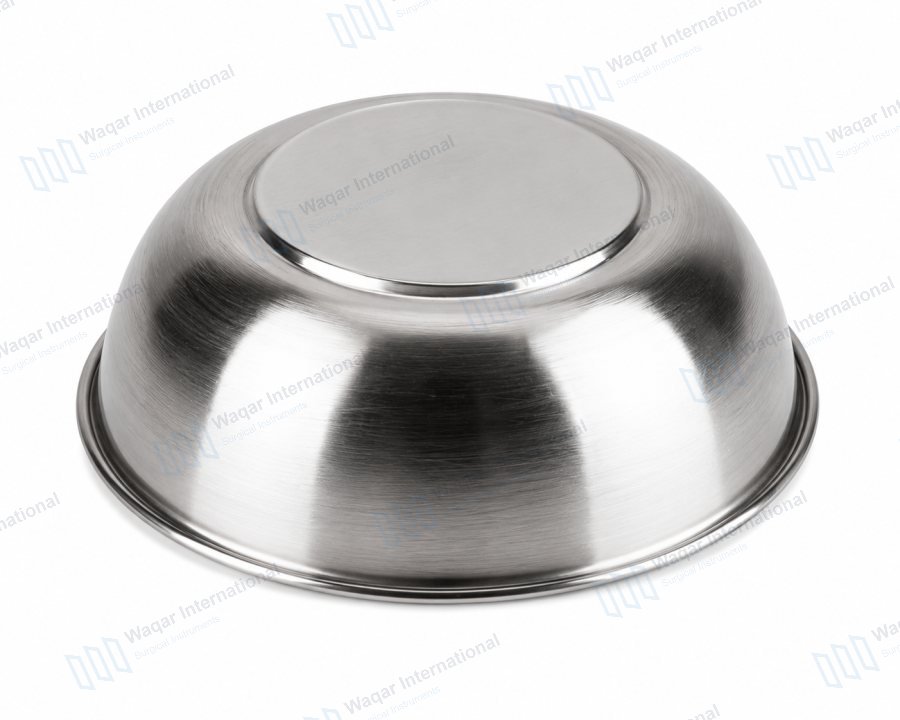 Stainless Steel Surgical Bowl Medical Holloware Instrument — surgical instruments manufactured by Waqar International, Sialkot