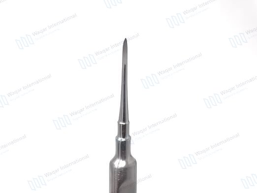 Heidbrink Straight Elevator Dental Oral Surgery Tool — dental instruments manufactured by Waqar International, Sialkot
