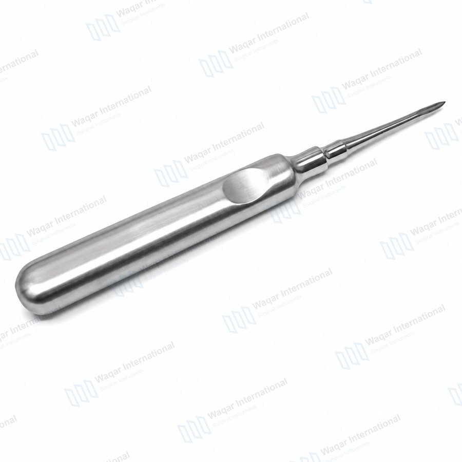 Heidbrink Root Tip Elevator H1 Straight Hollow Handle Dental — dental instruments manufactured by Waqar International, Sialkot