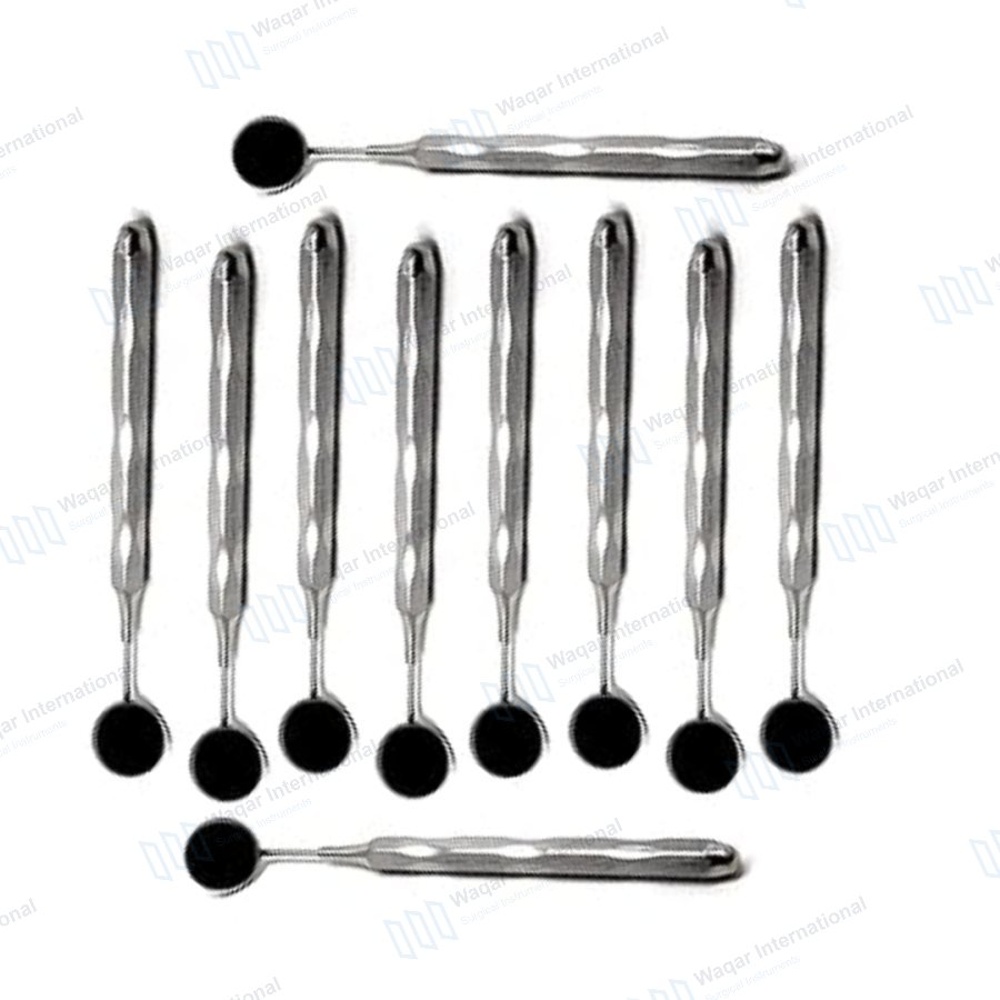 10 PCS Replaceable Dental Mouth Mirror Set — dental instruments manufactured by Waqar International, Sialkot