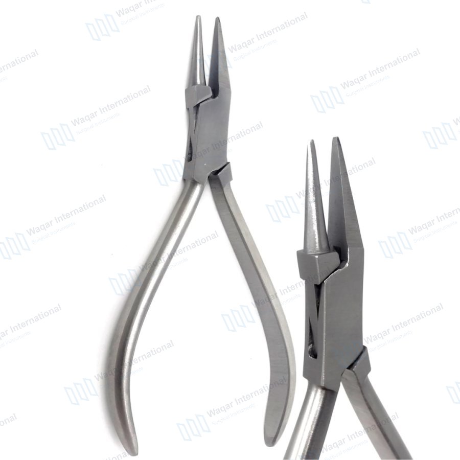 Dental Light Wire Pliers Stainless Steel Orthodontic Instrument — dental instruments manufactured by Waqar International, Sialkot